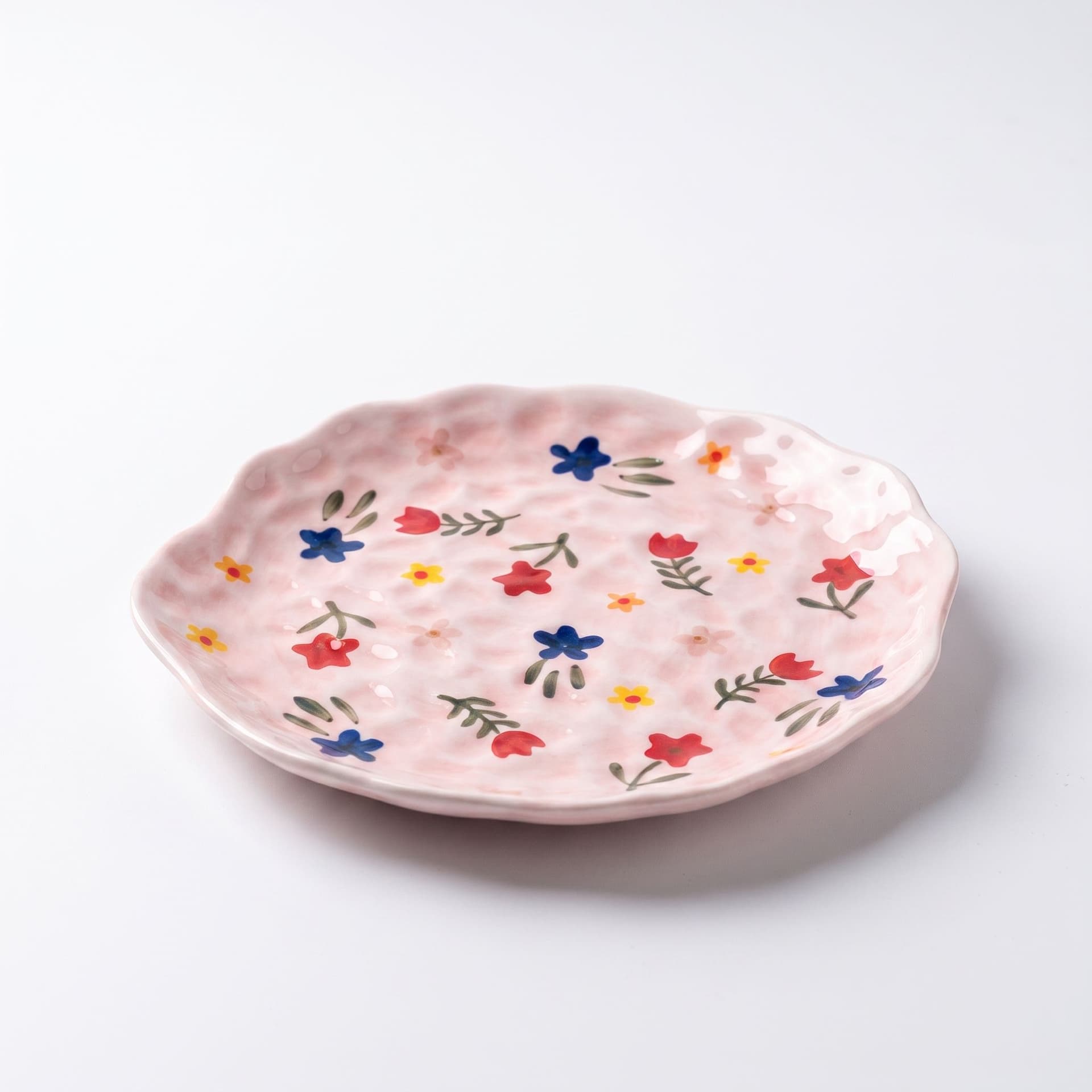 Wildflower Confetti Plate Ceramic