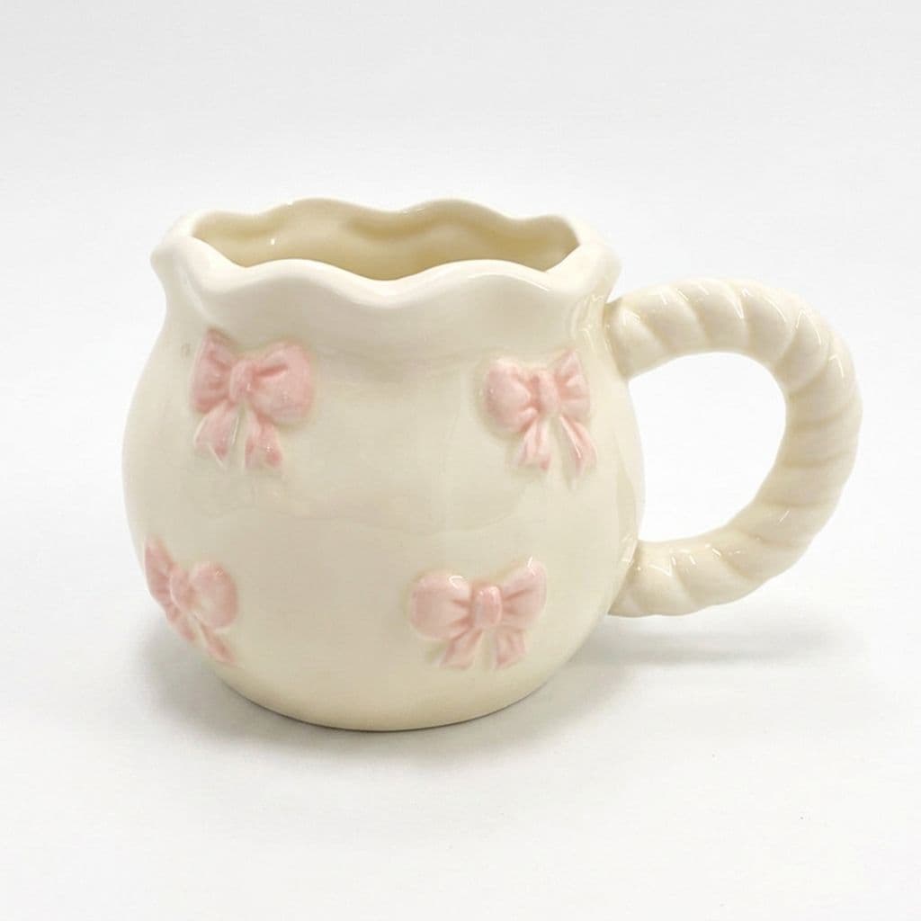 Antoinette Bow Mug 380 ml Porcelain