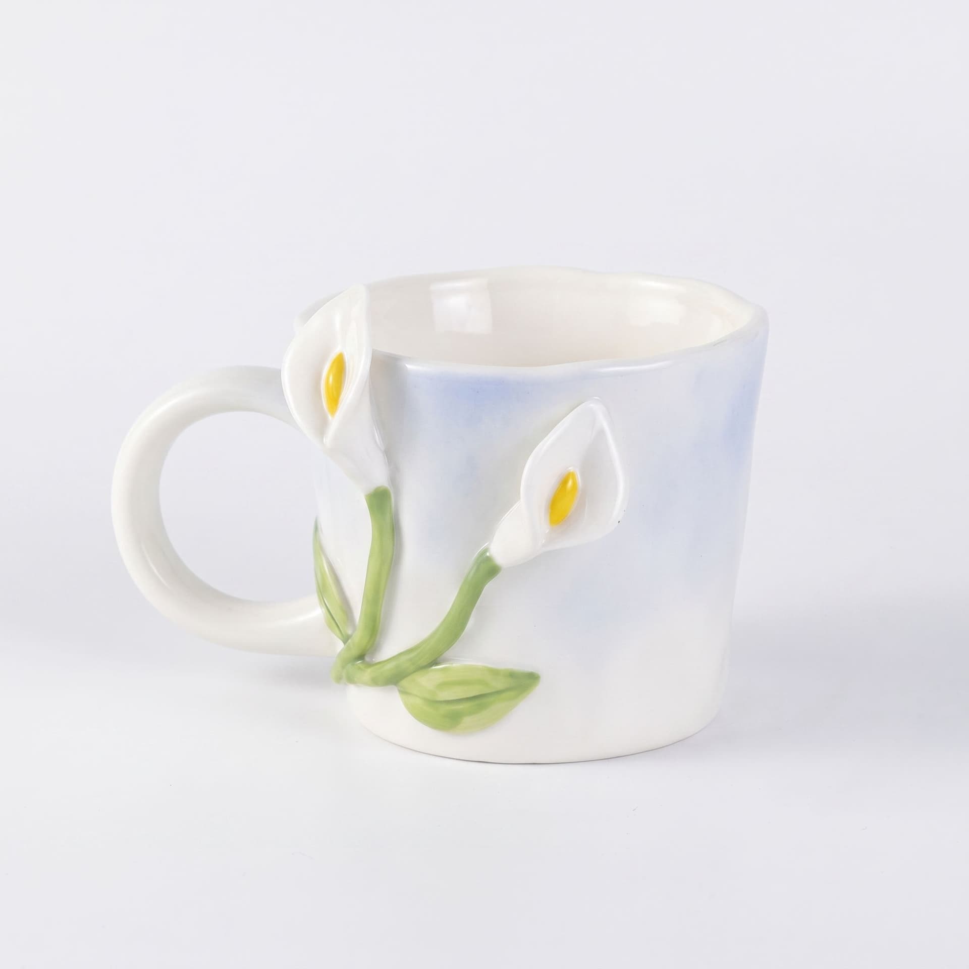 Spring Sky Calla Lily Mug 350 ml Porcelain