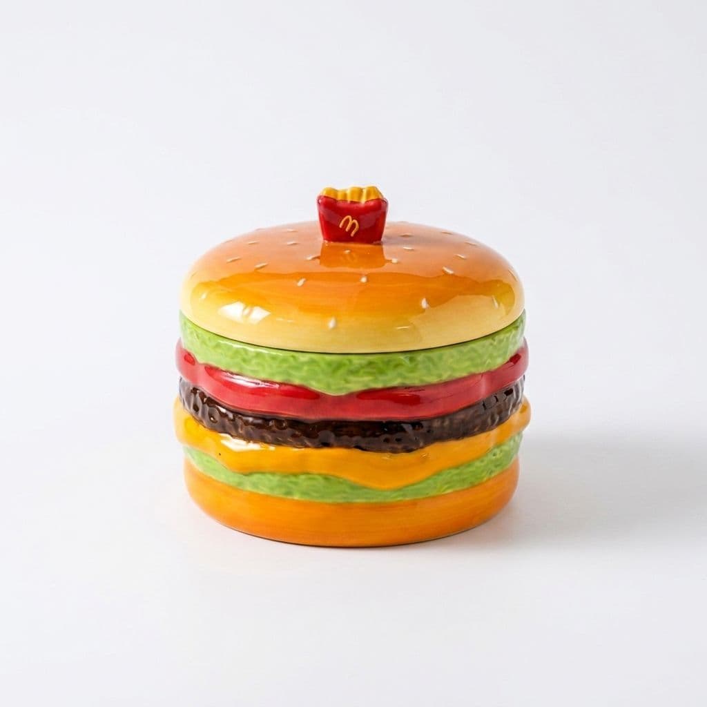 Lidded Burger Bowl 1350 ml Porcelain