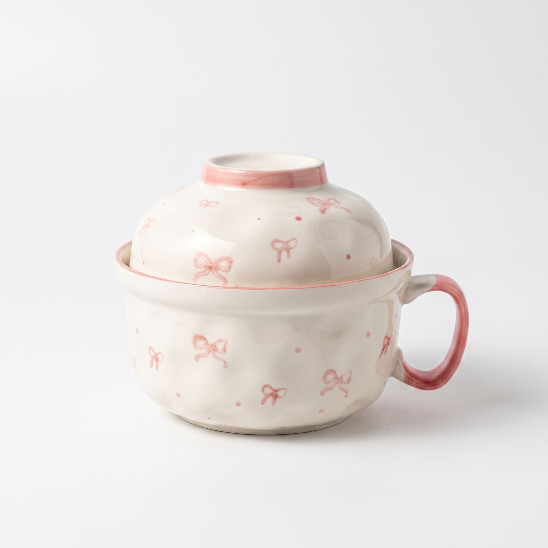 Bow Two-Piece Convertible Set Porcelain, Pink, image 3