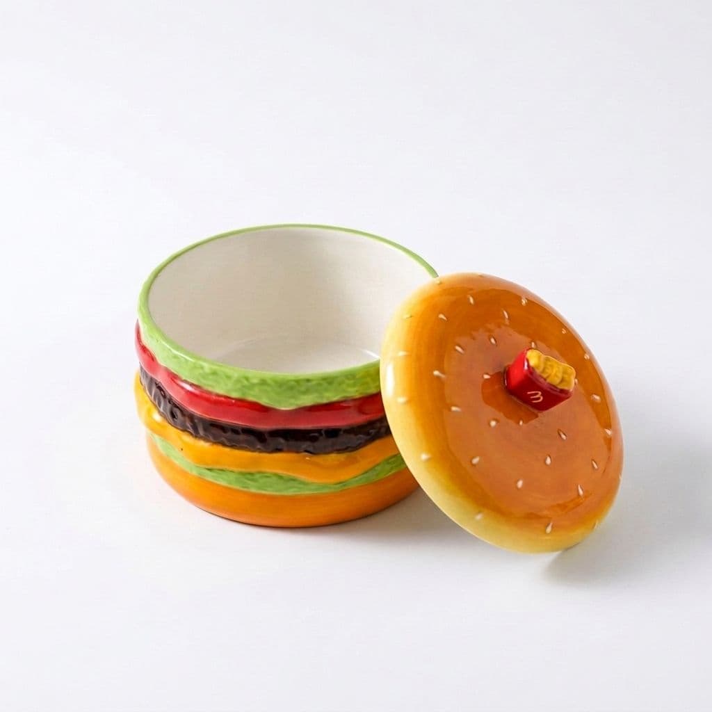 Lidded Burger Bowl 1350 ml Porcelain, image 2