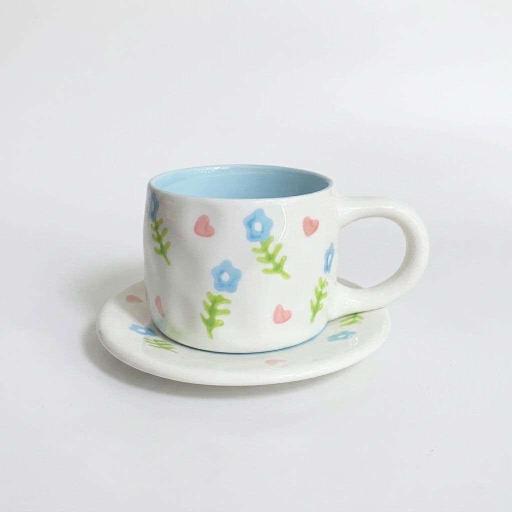 Bluebell Teacup and Saucer 350 ml